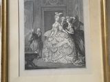 une vieille photo représentant un homme et une femme en tenue de cérémonie, debout l'un à côté de l'autre