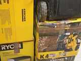 a stack of boxes that have different tools on top of them