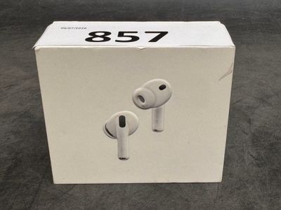 an image of a box with two airpods sitting on top of it