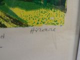 a picture of a picture of a yellow and green field