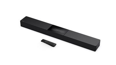 an image of a remote control sitting next to a black box