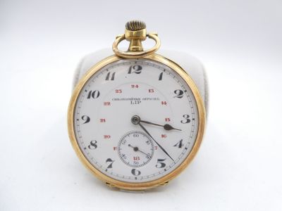 an image of a close up of a pocket watch on a white surface