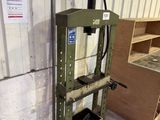 a machine that is sitting in the corner of a building