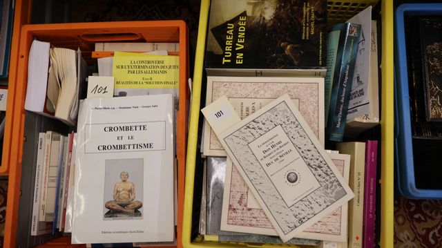 Lot de 2 cartons de livres modernes sur la religion, histoire de ...