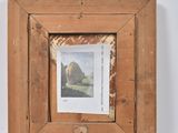 a picture of a picture hanging on a wall