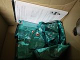 a box with a bunch of bags of food inside of it