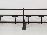 two benches that are sitting next to each other on the floor
