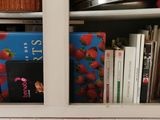 une étagère avec un tas de livres dessus