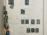 a picture of a book with a bunch of stamps on it