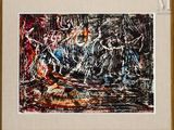 an image of a painting of a group of people in a forest