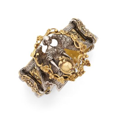 Bracelet “Romantique” Or 18k (750), argent (<800) - Photo 1