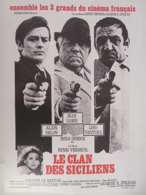 affiche française du film « Le Clan des Siciliens »