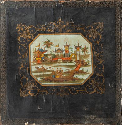 un vieux livre sur lequel figure l'image d'un bateau