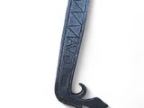 an image of a knife that has been carved into it