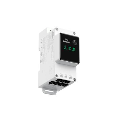 un gros plan d'un appareil électronique blanc sur fond blanc