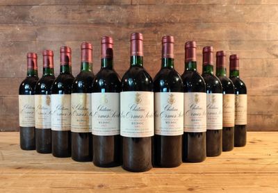 12 b. Château Les ORMES SORBET, cru bourgeois, Médoc, 1993. - Photo 1