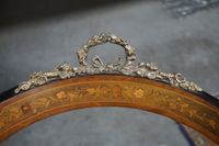 2 belles chaises en marqueterie de style Louis XV - ornées d… (photo 4)
