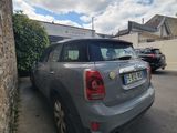 a car that is parked on the side of the road