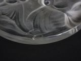 a glass bowl with a picture of a person in it