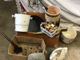 a lot of items that are sitting on the floor