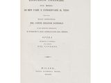 a black and white image of a book with a title in it