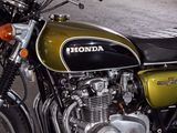 a motorcycle that is parked in a garage