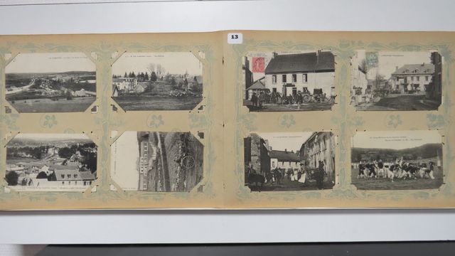 La Courtine : Lot de 24cpa. B.E. général.