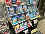 a lot of books on the shelves in the store