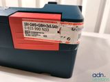 a box with a label on it sitting on a table