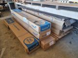 many boxes that are stacked on a pallet