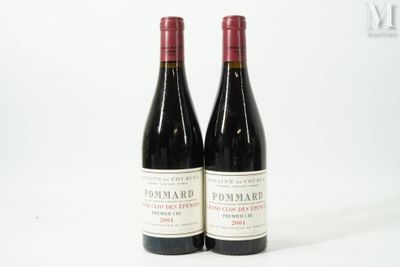 deux bouteilles de vin rouge posées l'une à côté de l'autre sur une surface blanche