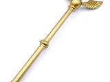 an image of a golden key with a bird on it