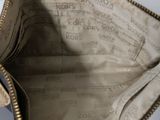 a close up of the inside of a purse