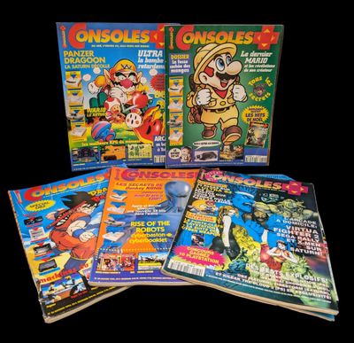 Lot de 5 magazines Consoles+. - Ce lot chez vous partout en France mét - Photo 1