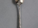 a spoon that is sitting on a table
