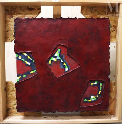 Katia CADMAN (XX-XXI) Samba Acrylique et cire sur toile cont…