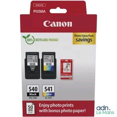 Lot économique de cartouches d'encre Canon pour imprimantes Canon