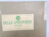 a box with a label on it that says belle jardinniere