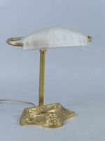 PARIS STAR, France. Lampe de bureau, de style Art Déco en br…