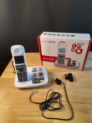DH657// Téléphone sans fil Swissvoice Xtra 2355 pour Sénior …
