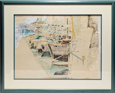 Pierre Louis POIRET (?-2012) "Ports"