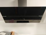 a black stove top with a black stove top on it