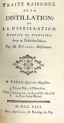 an old book with a black and white title on it