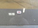 une photo d'une photo d'un train sur les rails