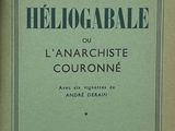 an old book with a black and white title on it
