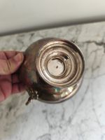Lot : Coupe à boire sur piédouche et lampe ajourée en argent… (photo 5)
