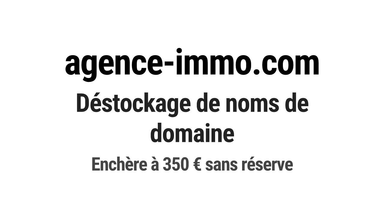 Destockage & Invendus