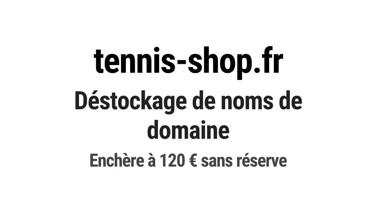 Destockage & Invendus