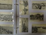 a book with a bunch of old photos on it
