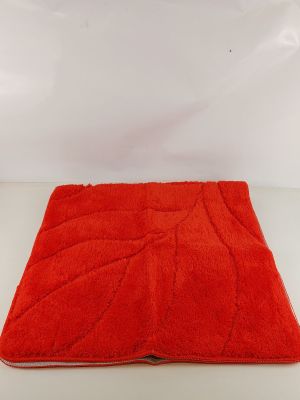 FLOORDIREKT - Tapis de bain Maris - 60x120cm - Rouge - Antid…